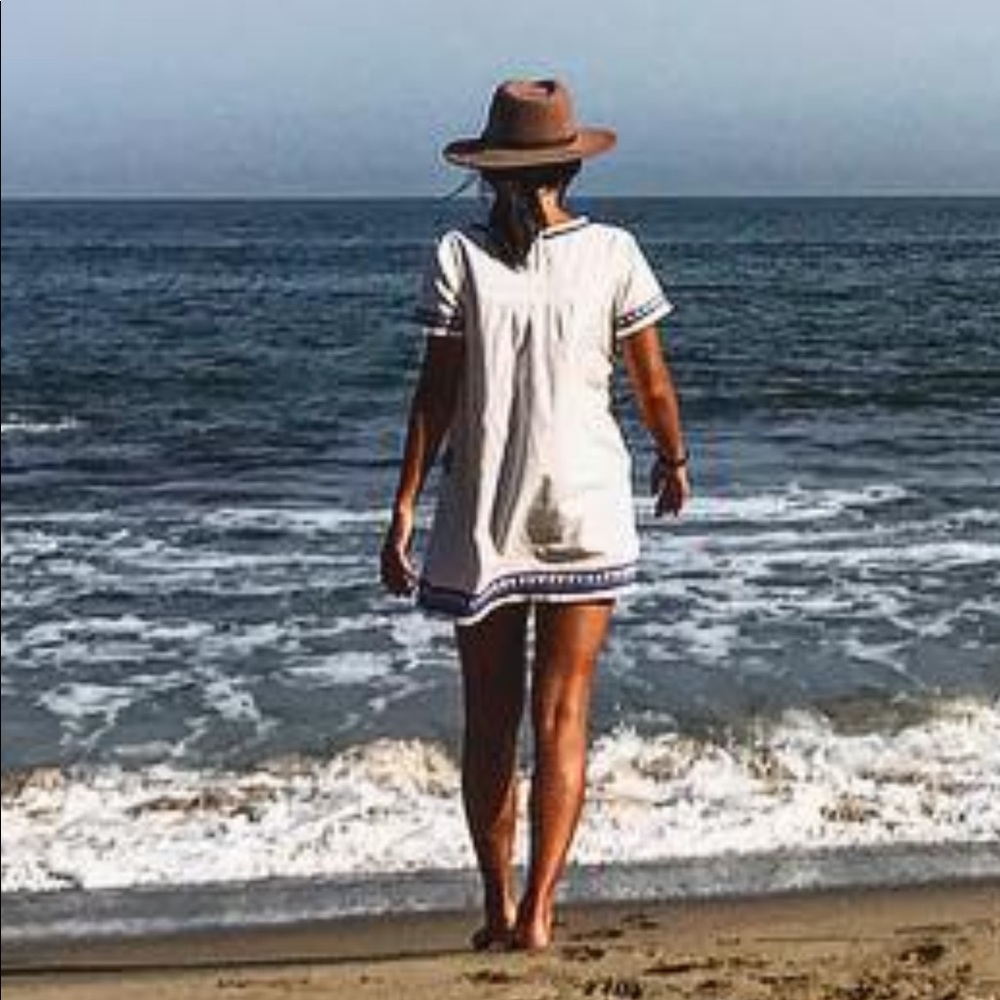 Forever 21 Linen Dress Small